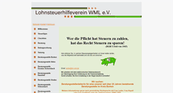 Desktop Screenshot of lhv-wml.de