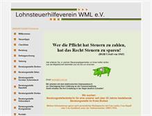 Tablet Screenshot of lhv-wml.de